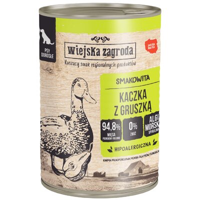 Wiejska Zagroda Kaczka z gruszką 800g