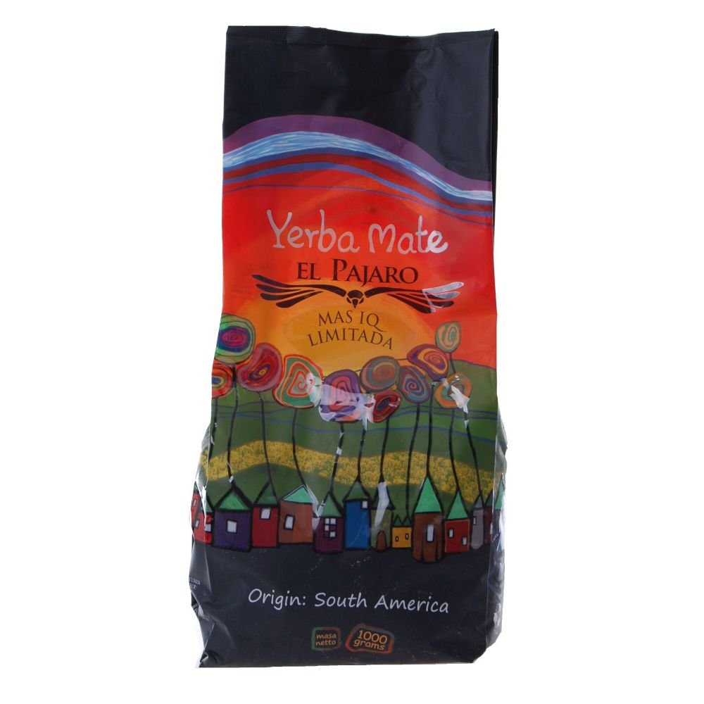 Yerba Mate El Pajaro Mas IQ Limitada 1 kg - Oranżada
