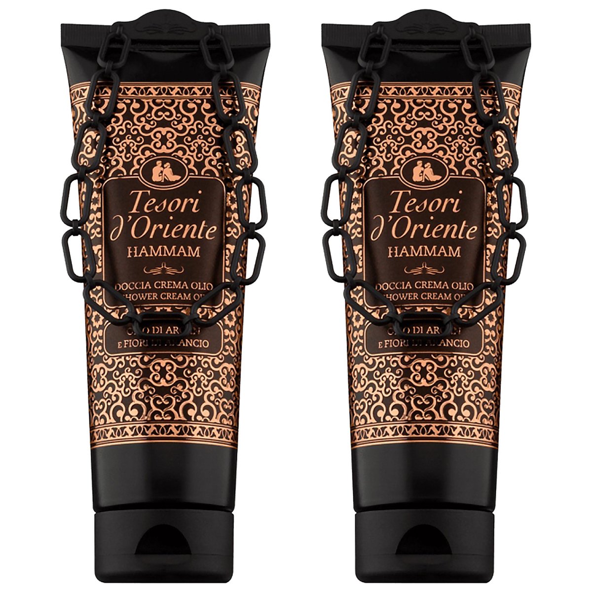 Tesori d'Oriente, Hammam, Żel pod prysznic z olejkiem arganowym, 2x250ml