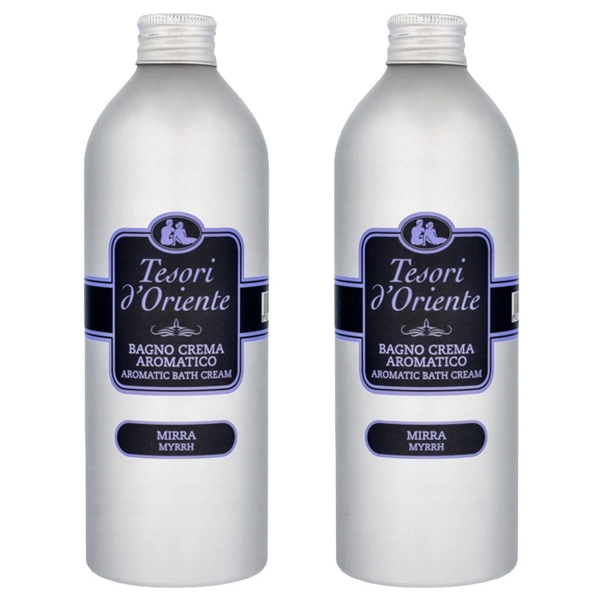 Tesori d'Oriente, Mirra, Płyn do kąpieli, 2x500 ml
