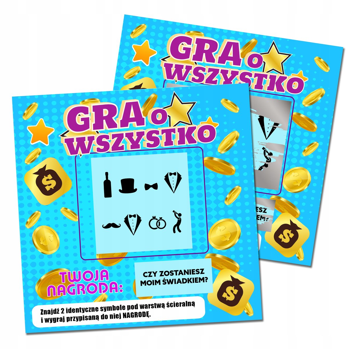 ZDRAPKA kupon los ZOSTANIESZ ŚWIADKIEM ŚWIADKOWĄ