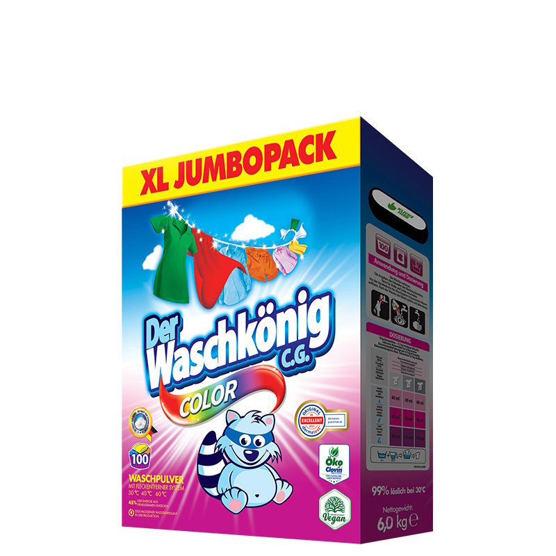 Waschkönig Proszek Do Prania Kolor 6,5Kg - 110 Pr