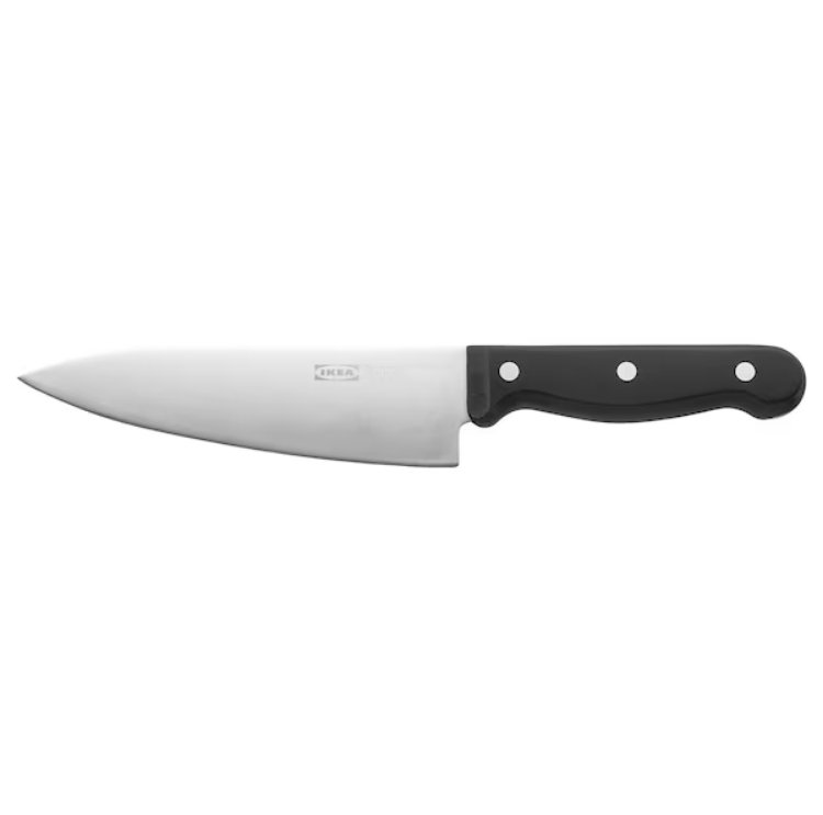 Nóż VARDAGEN ciemnoszary 16 cm stal nierdzewna