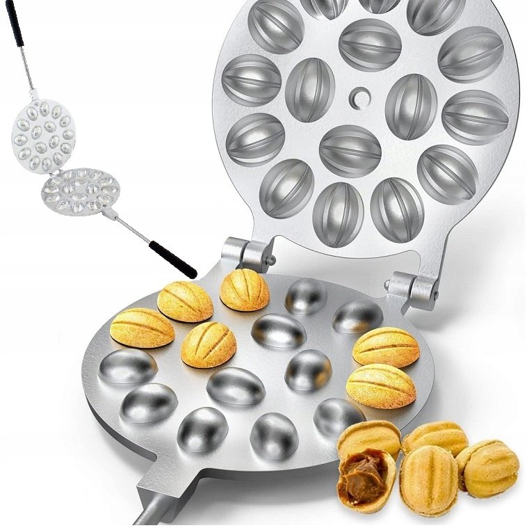 FORMA DO PIECZENIA ORZECHÓW CIASTEK ORZESZKÓW PATELNIA DUŻA