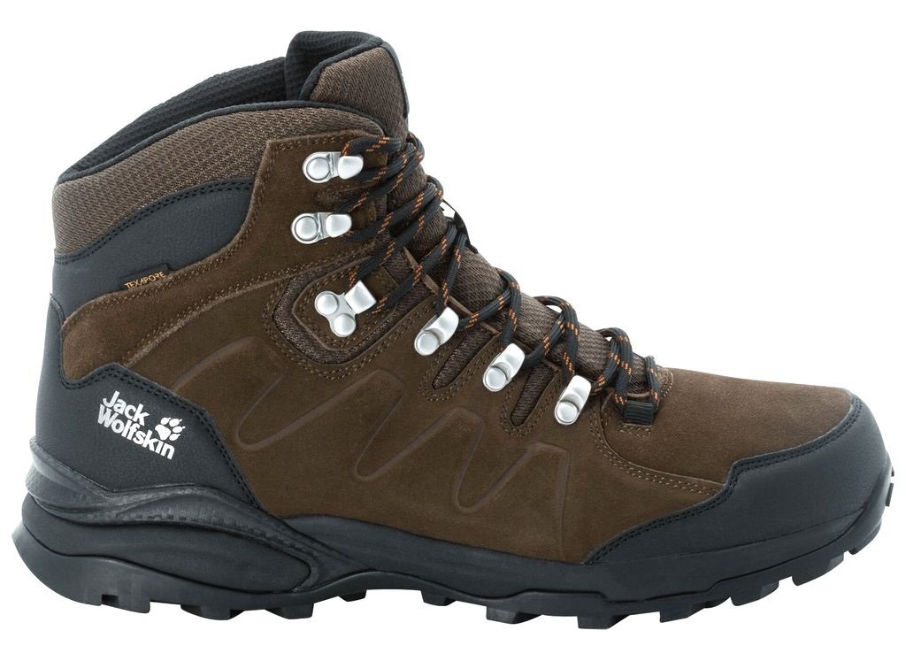Buty trekkingowe męskie Jack Wolfskin REFUGIO TEXAPORE MID M (4049841_5298)-42.5