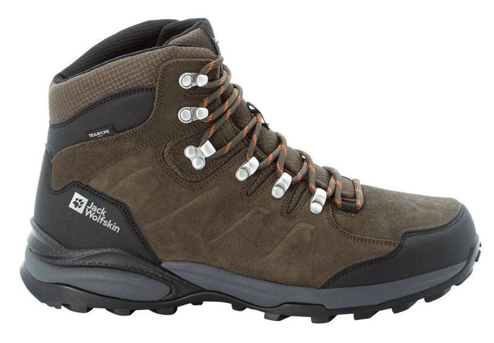 Buty trekkingowe męskie Jack Wolfskin REFUGIO TEXAPORE MID M (4049841_4287)-45.5