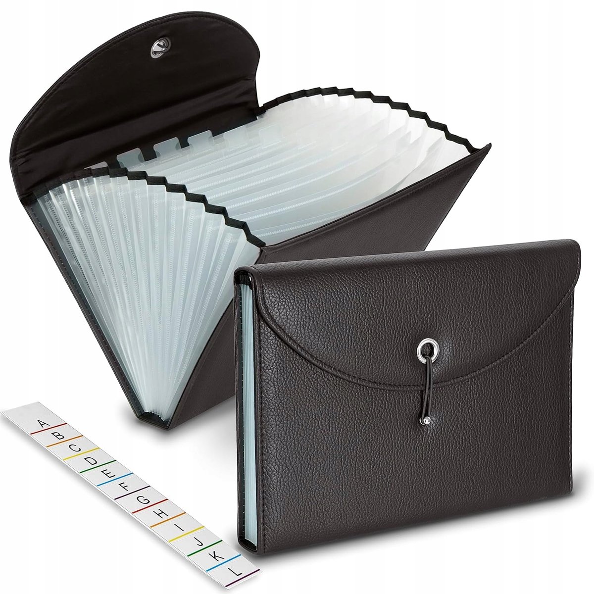 Elegancka Teczka Na Dokumenty 13 Przegródek Pojemna