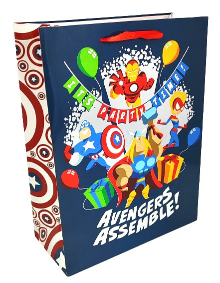Torba prezentowa Avengers It's Party time 34 cm