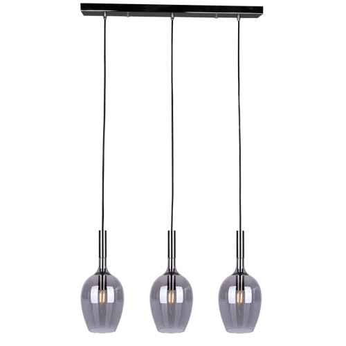 Lugano lampa wisząca 3xE14 chrom ML8814