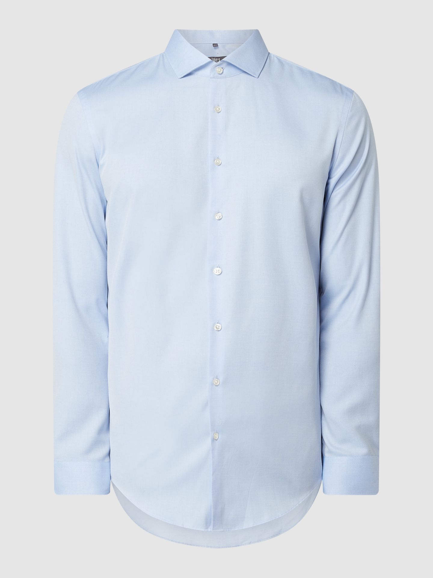 Koszula biznesowa o kroju slim fit z diagonalu