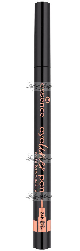 Essence - Eyeliner Pen - Extra Long-lasting - Eyeliner w pisaku - 1,1 ml - 010 Blackest Black