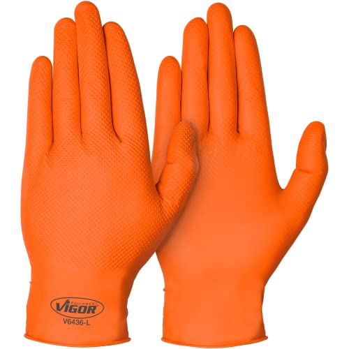Vig Nitrilhandschuhe Gr.L 100Stück V6436-L