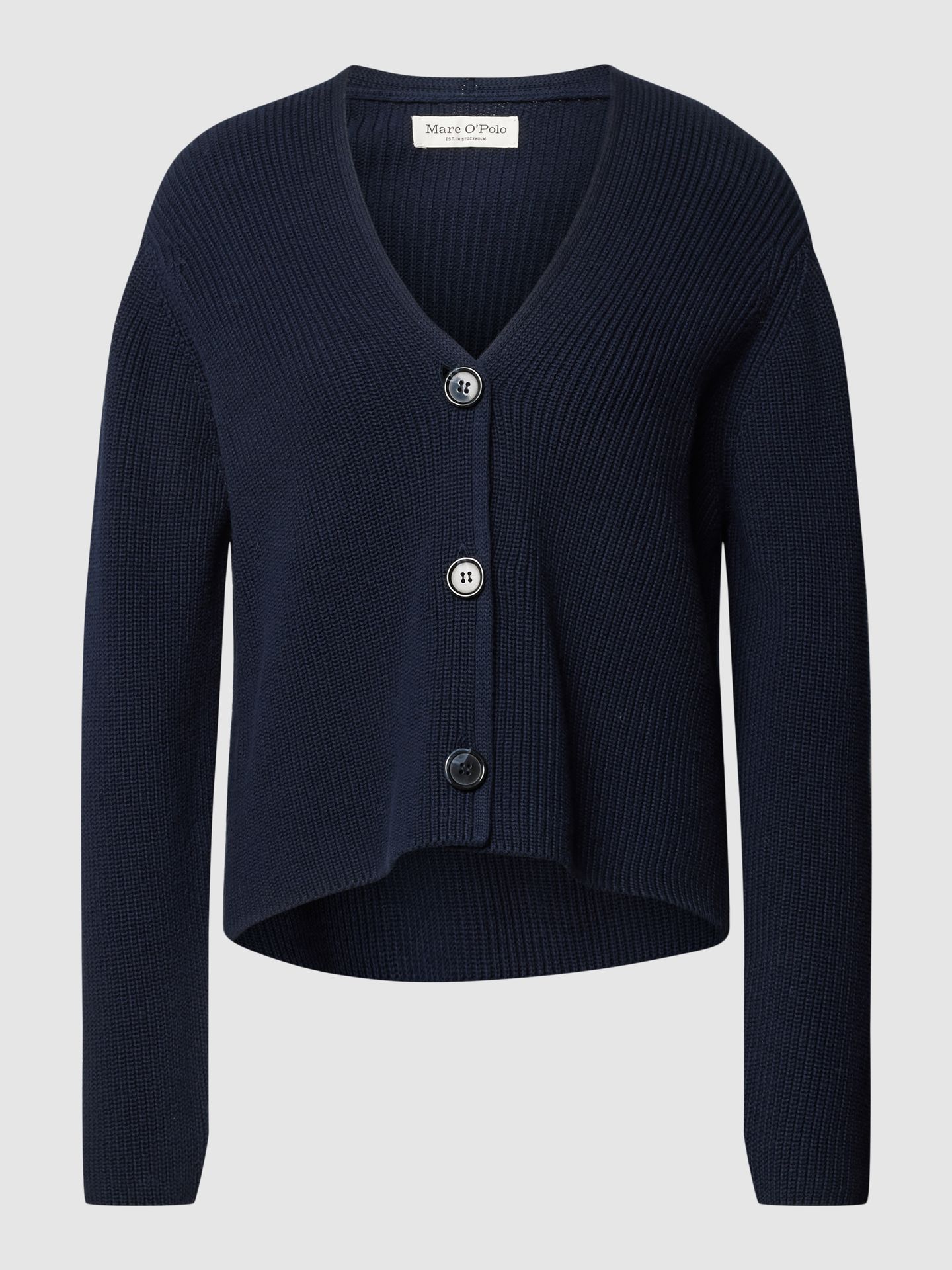 Kurtka z dzianiny z fakturowanym wzorem