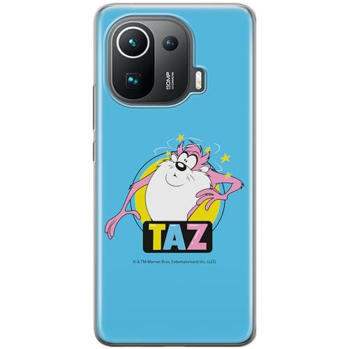ERT GROUP etui na telefon Xiaomi MI 11 PRO, case oryginalny i oficjalnie licencjonowany przez Looney Tunes, wzór Tasmanian 007, optymalnie dopasowane, plecki z TPU