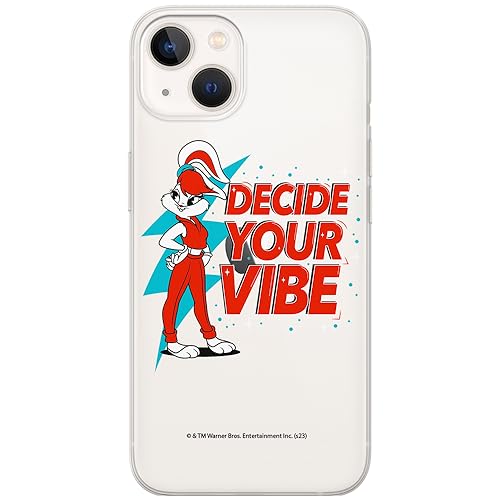 ERT GROUP etui na telefon Iphone 13, case oryginalny i oficjalnie licencjonowany przez Looney Tunes, wzór Lola 007, optymalnie dopasowane, plecki z TPU częściowo przeźroczyste