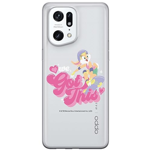 ERT GROUP etui na telefon Oppo FIND X5 PRO, case oryginalny i oficjalnie licencjonowany przez Looney Tunes, wzór Lola 004, optymalnie dopasowane, plecki z TPU częściowo przeźroczyste