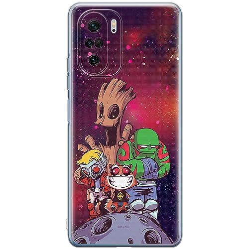 ERT GROUP etui na telefon Xiaomi MI 11i/ REDMI K40/K40 PRO/POCO F3/ F3 PRO, case oryginalny i oficjalnie licencjonowany przez Marvel, wzór Guardians of the Galaxy 017, plecki z TPU