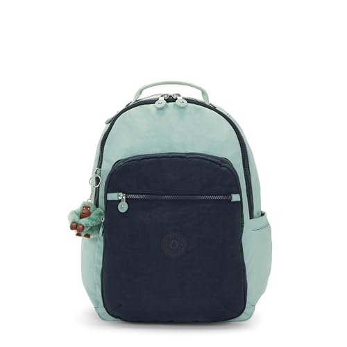 Kipling Seoul plecaki, 35 x 20,5 x 44, Sea Green Bl (zielony), zielony, Einheitsgröße, SEOUL