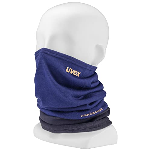 uvex loop thermo komin na szyję - aktywnie oddychające - ocieplający materiał typu polar - navy - one size