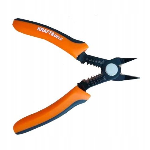 Szczypce Precyzyjne Tnące + Zaciskarka 2W1 145Mm