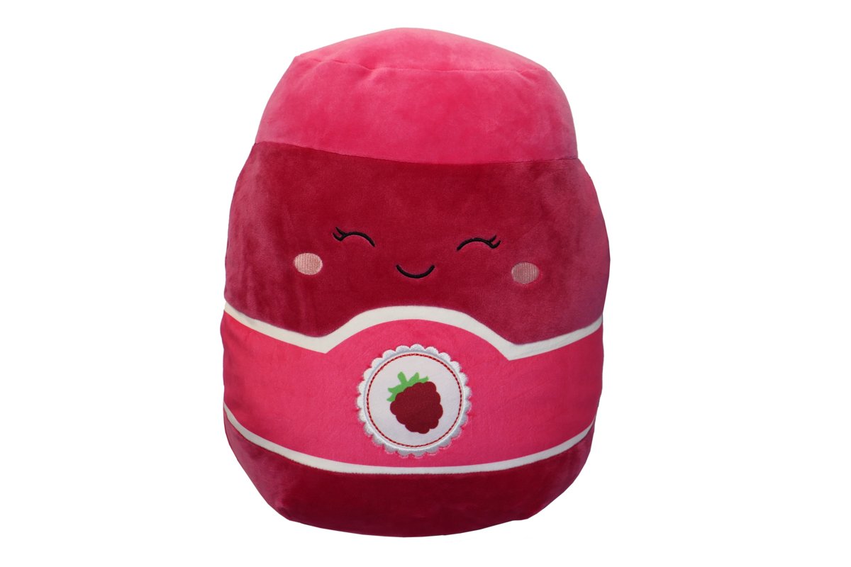 Squishmallows, Średni pluszak, różowy dżem malinowy, 12