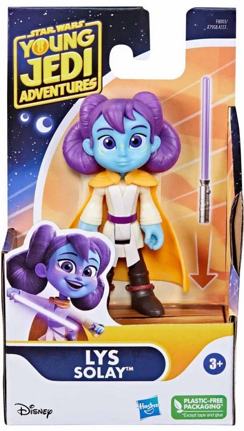 Star Wars Przygody Młodych Jedi Figurka Podstawowa - Lys Solay, F80035