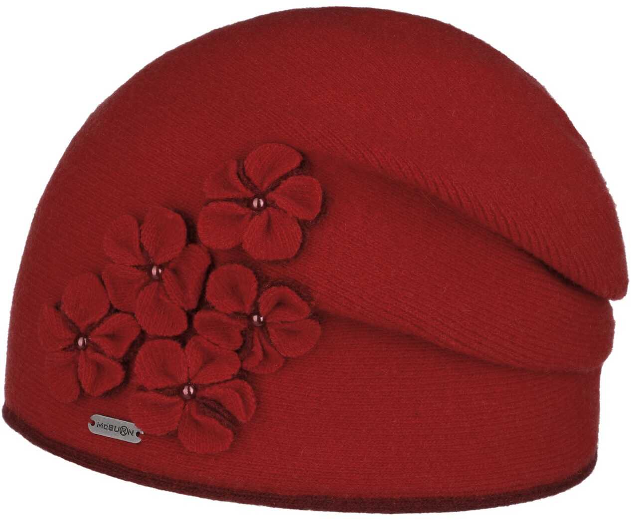 Czapka Beanie Mindella by McBURN, czerwony, One Size