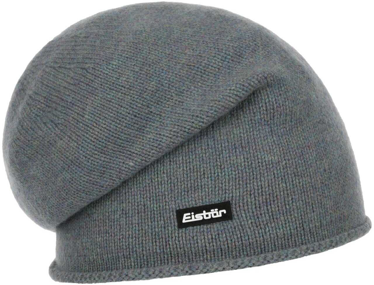Czapka Beanie Soft Kaszmir Oversize by Eisbär, szary, One Size