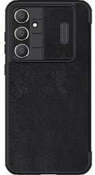 Nillkin Etui Qin Pro Leather z klapką do Galaxy S23 FE, czarne
