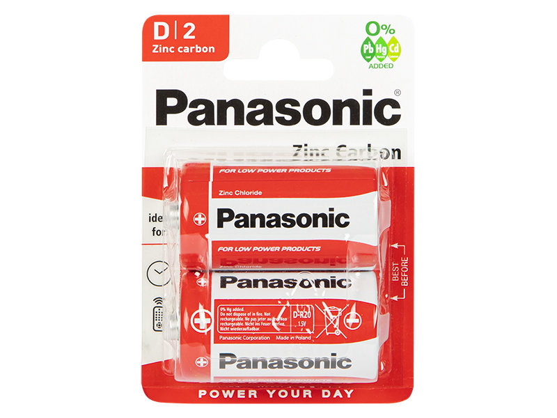 Фото - Акумулятор / батарейка Panasonic Bateria  SPECIAL R20  (1PH)