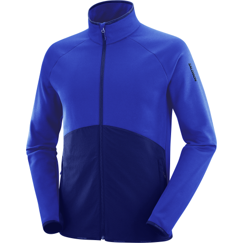 BLUZA SALOMON ESSENTIAL WARM FZ MID M C21936
