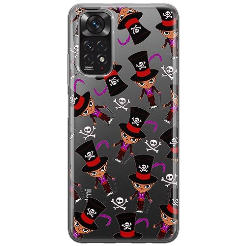 ERT GROUP etui na telefon Xiaomi REDMI NOTE 11 4G/ 11S 4G, case oryginalny i oficjalnie licencjonowany przez Disney, wzór Dr. Facilier 002, plecki z TPU częściowo przeźroczyste