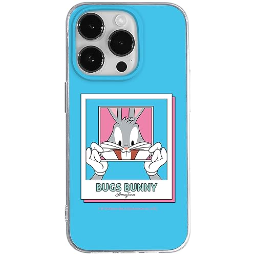 ERT GROUP etui na telefon Iphone 14 PRO MAX, case oryginalny i oficjalnie licencjonowany przez Looney Tunes, wzór Bugs 024, optymalnie dopasowane, plecki z TPU