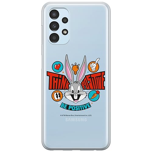 ERT GROUP etui na telefon Samsung A13 4G, case oryginalny i oficjalnie licencjonowany przez Looney Tunes, wzór Bugs 020, optymalnie dopasowane, plecki z TPU częściowo przeźroczyste