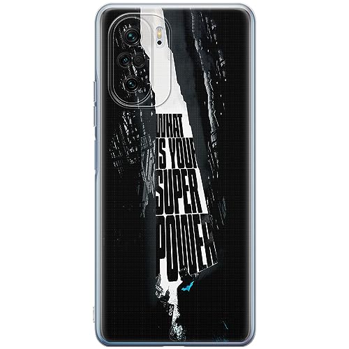 ERT GROUP etui na telefon Xiaomi MI 11i/ REDMI K40/K40 PRO/POCO F3/ F3 PRO, case oryginalny i oficjalnie licencjonowany przez DC, wzór Batman 001, optymalnie dopasowane, plecki z TPU