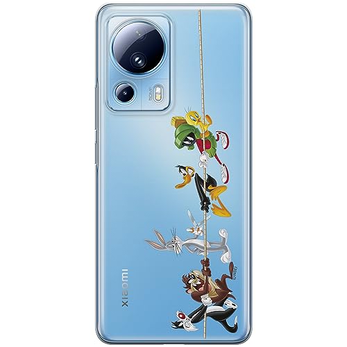 ERT GROUP etui na telefon Xiaomi 13 LITE/CIVI 2, case oryginalny i oficjalnie licencjonowany przez Looney Tunes, wzór 009, optymalnie dopasowane, plecki z TPU częściowo przeźroczyste