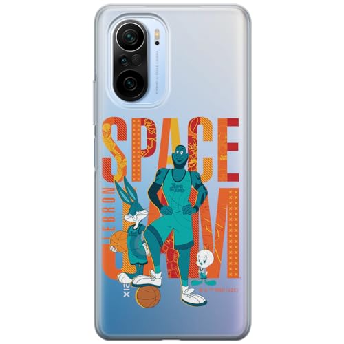 ERT GROUP etui na telefon Xiaomi MI 11i/ REDMI K40/K40 PRO/POCO F3/ F3 PRO, case oryginalny i oficjalnie licencjonowany przez Looney Tunes, wzór Space Jam 002, plecki z TPU częściowo przeźroczyste