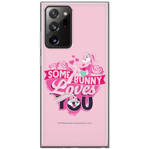 ERT GROUP etui na telefon Samsung GALAXY NOTE 20 ULTRA, case oryginalny i oficjalnie licencjonowany przez Looney Tunes, wzór Lola & Bugs 002, optymalnie dopasowane, plecki z TPU