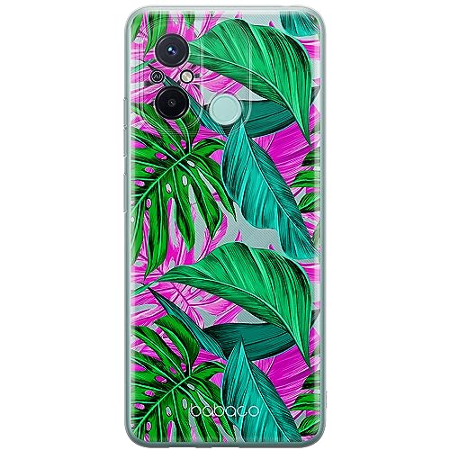 ERT GROUP etui na telefon Xiaomi REDMI 12C/ REDMI 11A, case oryginalny i oficjalnie licencjonowany przez Babaco, wzór Plants 004, optymalnie dopasowane, plecki z TPU częściowo przeźroczyste