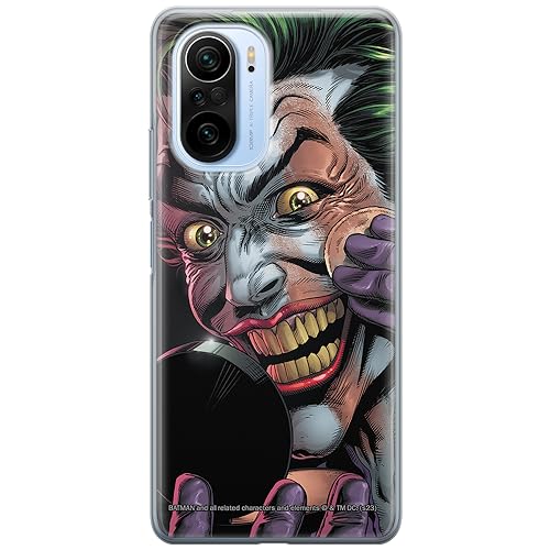 ERT GROUP etui na telefon Xiaomi MI 11i/ REDMI K40/K40 PRO/POCO F3/ F3 PRO, case oryginalny i oficjalnie licencjonowany przez DC, wzór Joker 023, optymalnie dopasowane, plecki z TPU