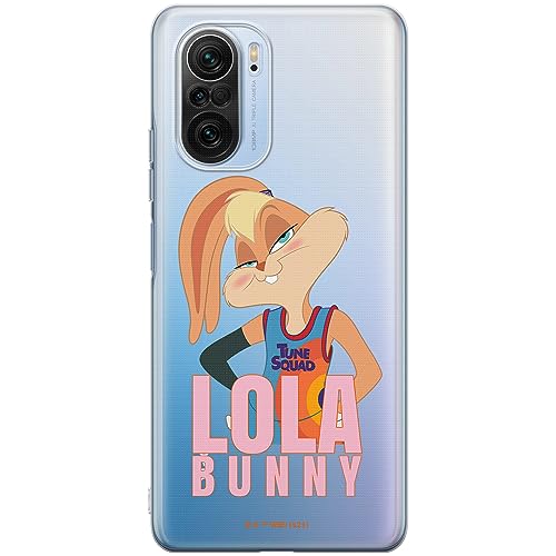 ERT GROUP etui na telefon Xiaomi MI 11i/ REDMI K40/K40 PRO/POCO F3/ F3 PRO, case oryginalny i oficjalnie licencjonowany przez Looney Tunes, wzór Space Jam 021, plecki z TPU częściowo przeźroczyste