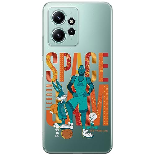 ERT GROUP etui na telefon Xiaomi REDMI NOTE 12 4G, case oryginalny i oficjalnie licencjonowany przez Looney Tunes, wzór Space Jam 002, optymalnie dopasowane, plecki z TPU częściowo przeźroczyste