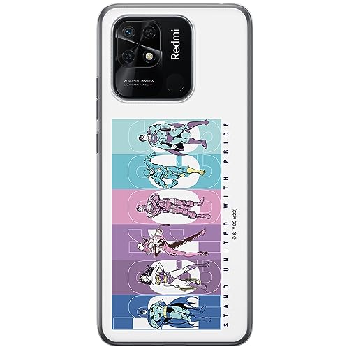 ERT GROUP etui na telefon Xiaomi REDMI 10C, case oryginalny i oficjalnie licencjonowany przez DC, wzór Justice League 009, optymalnie dopasowane, plecki z TPU
