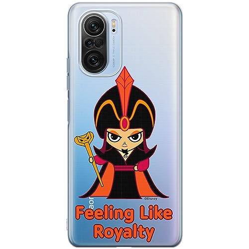 ERT GROUP etui na telefon Xiaomi MI 11i/ REDMI K40/K40 PRO/POCO F3/ F3 PRO, case oryginalny i oficjalnie licencjonowany przez Disney, wzór Jafar 001, plecki z TPU częściowo przeźroczyste