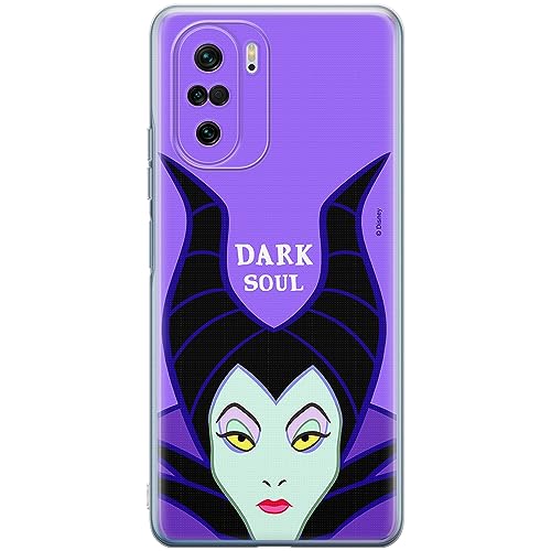 ERT GROUP etui na telefon Xiaomi MI 11i/ REDMI K40/K40 PRO/POCO F3/ F3 PRO, case oryginalny i oficjalnie licencjonowany przez Disney, wzór Maleficent 001, optymalnie dopasowane, plecki z TPU