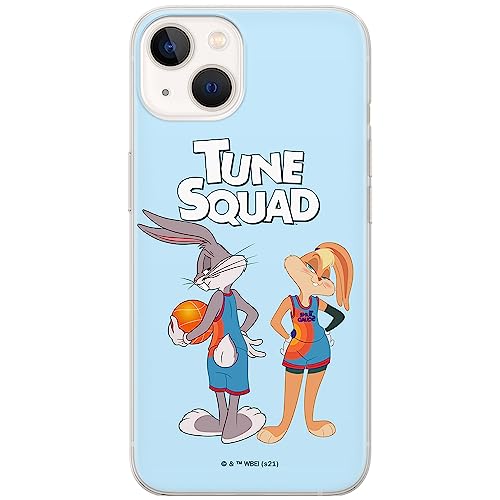 ERT GROUP etui na telefon Iphone 13, case oryginalny i oficjalnie licencjonowany przez Looney Tunes, wzór Space Jam 022, optymalnie dopasowane, plecki z TPU