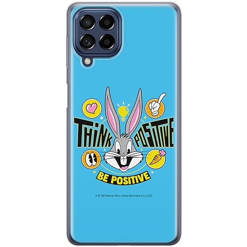 ERT GROUP etui na telefon Samsung M33 5G, case oryginalny i oficjalnie licencjonowany przez Looney Tunes, wzór Bugs 019, optymalnie dopasowane, plecki z TPU