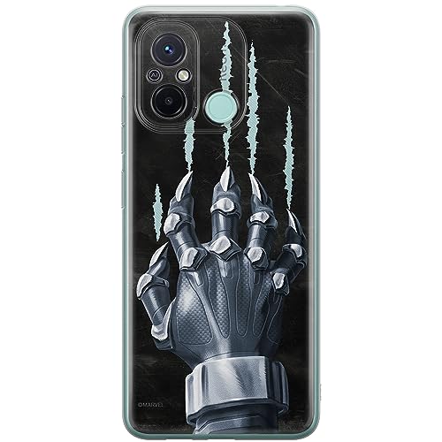 Etui Czarna Pantera 014 Marvel Nadruk pełny Czarny Producent: Xiaomi, Model: REDMI 12C/ REDMI 11A