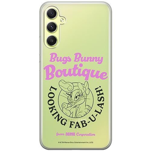 ERT GROUP etui na telefon Samsung A34 5G, case oryginalny i oficjalnie licencjonowany przez Looney Tunes, wzór Lola 011, optymalnie dopasowane, plecki z TPU częściowo przeźroczyste