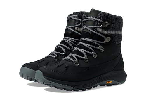 Merrell Damskie buty trekkingowe Siren 4 Thermo Mid Zip Wp, Czarny, 36 EU